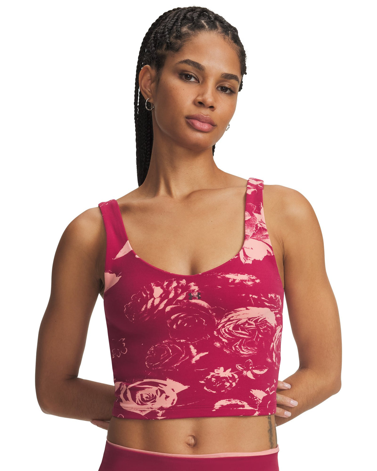 UA Motion Print Women's Tank - Red