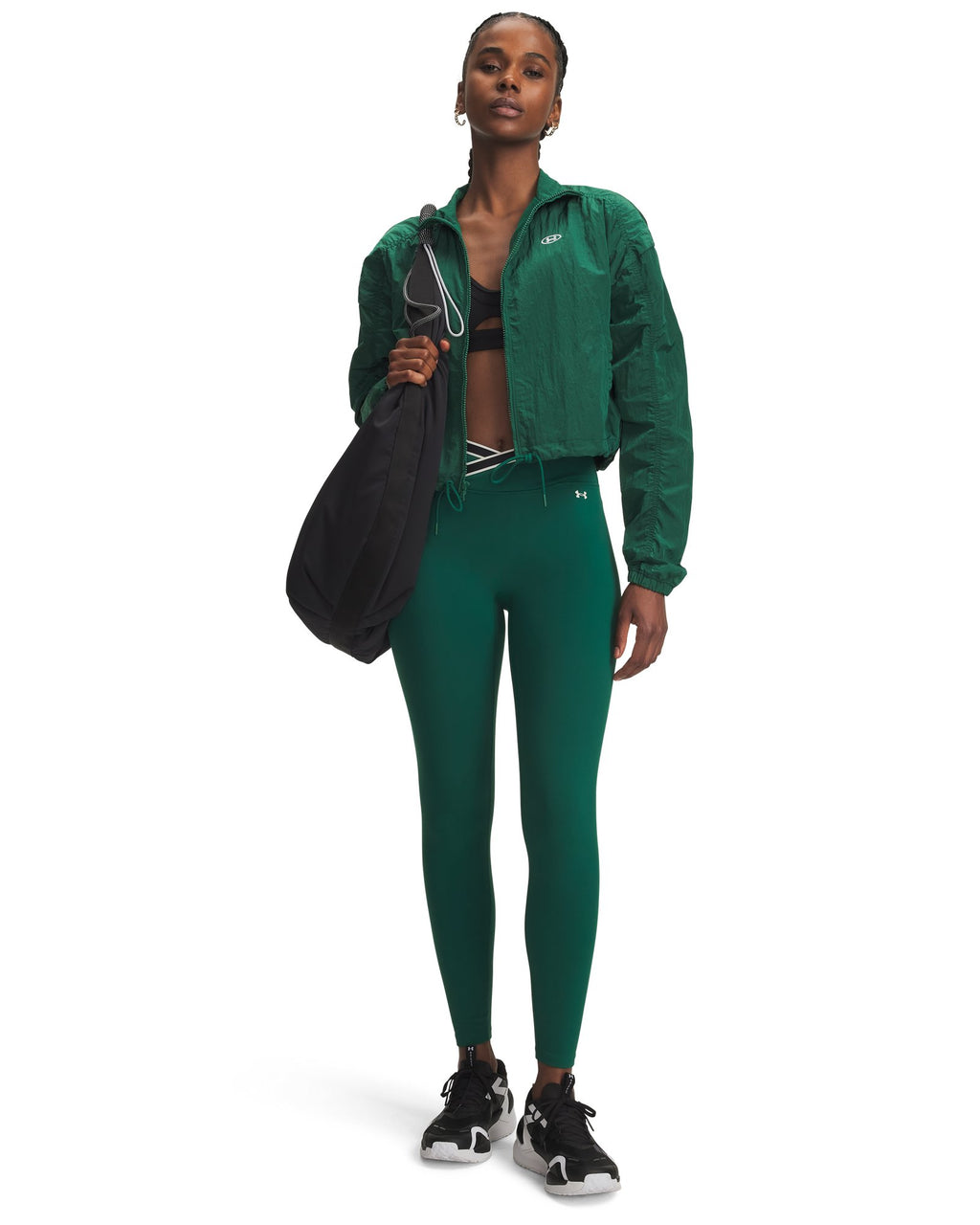UA Motion Sport Tape Women's Leggings - Black
