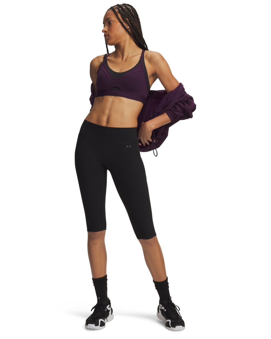 UA Motion Women's Capris - Black