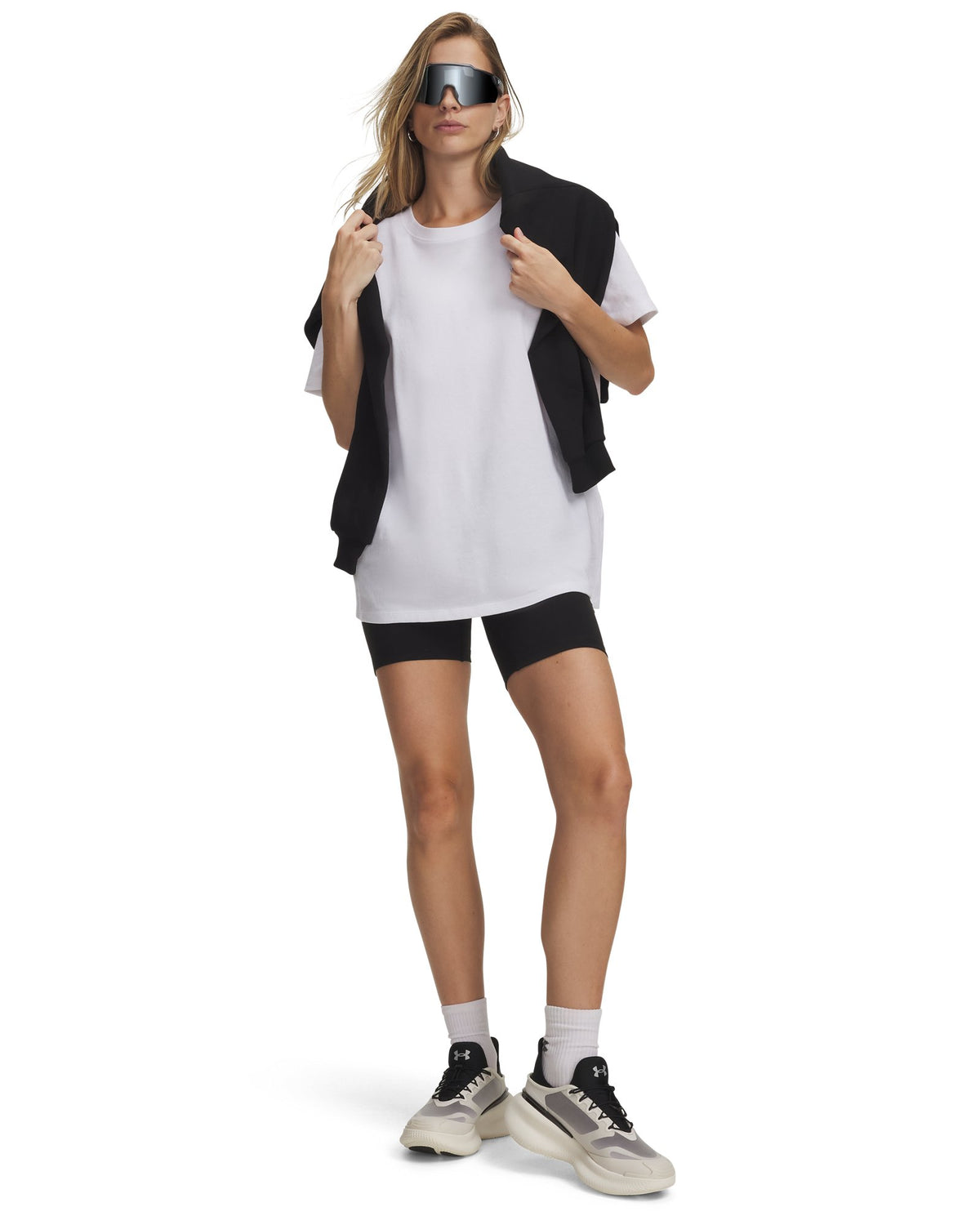 UA Motion Women's Bike Shorts - Black