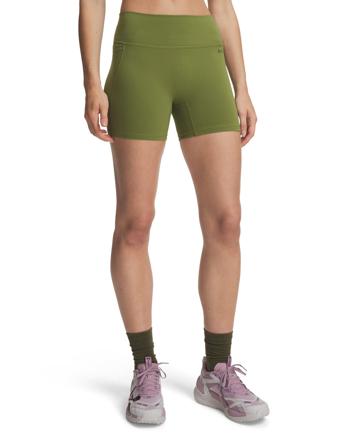 UA Motion Middy Women's Shorts - Green