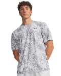 UA Tech™ Printed Men's Short Sleeve - Gray