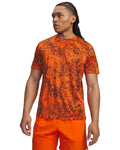 UA Tech™ Printed Men's Short Sleeve - Orange