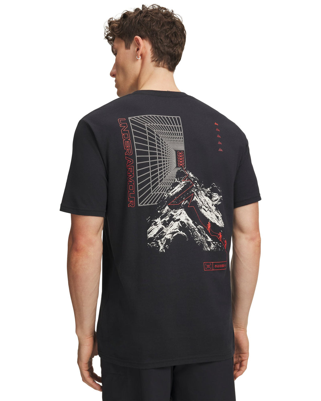 UA Mountain Ascend Men's Short Sleeve - Black