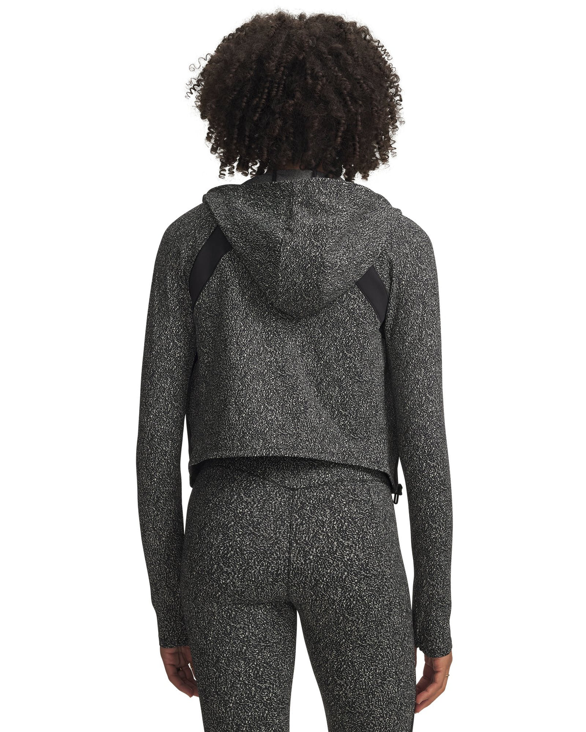 UA Vanish Elite Jacquard Women's Full Zip - Black