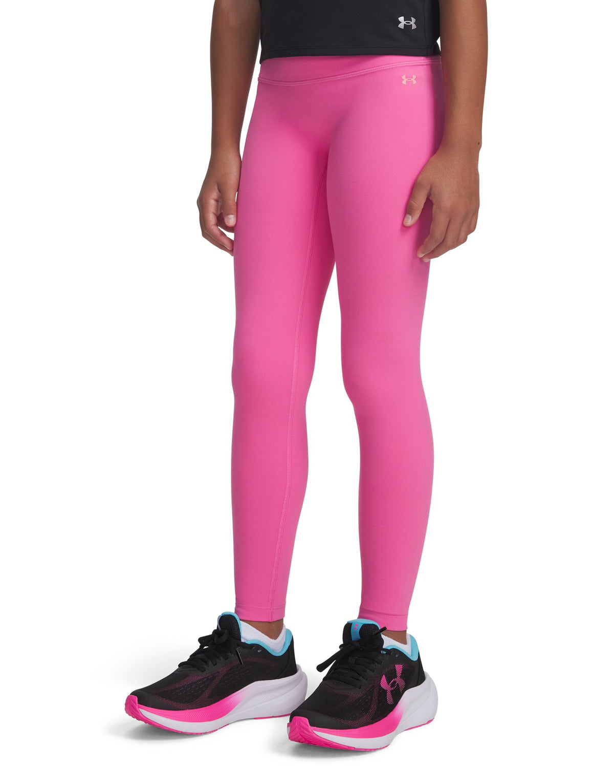 UA Motion Girls' Leggings - Pink
