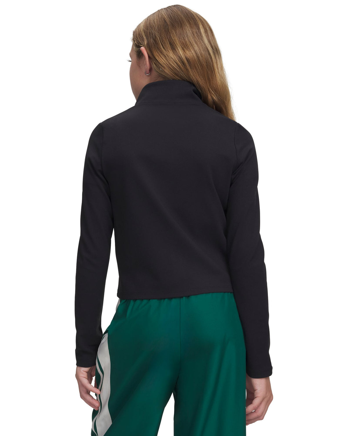 UA Motion Girls' Full Zip - Black