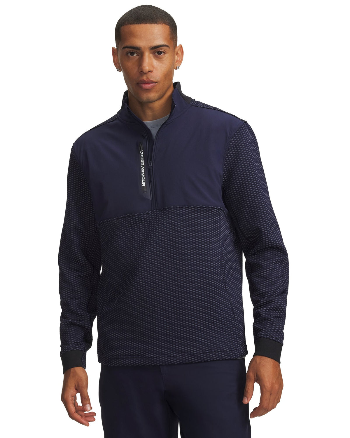 UA Drive Pro Hybrid Men's ½ Zip - Blue