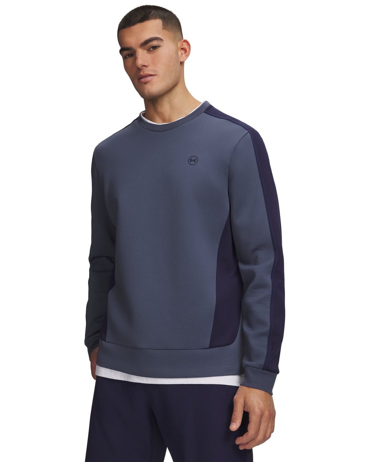 UA Drive Midlayer Men's Crew - Gray