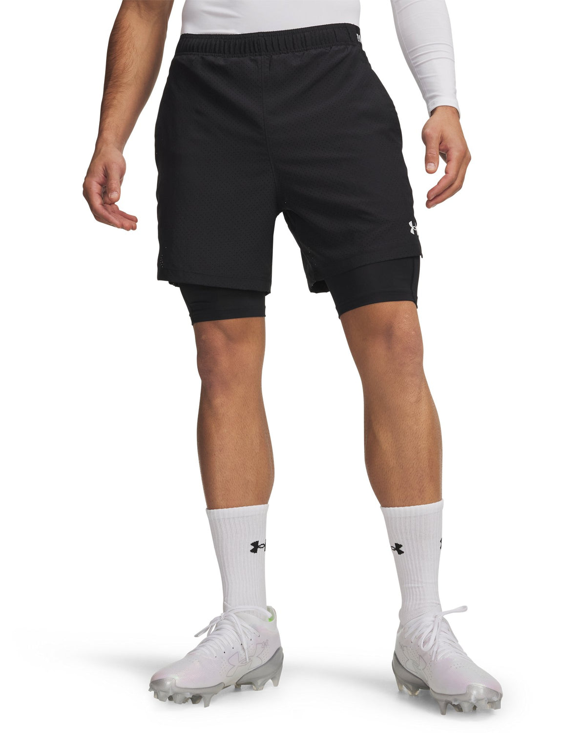 UA Vanish Woven 2.0 Men's 2-in-1 Shorts - Black