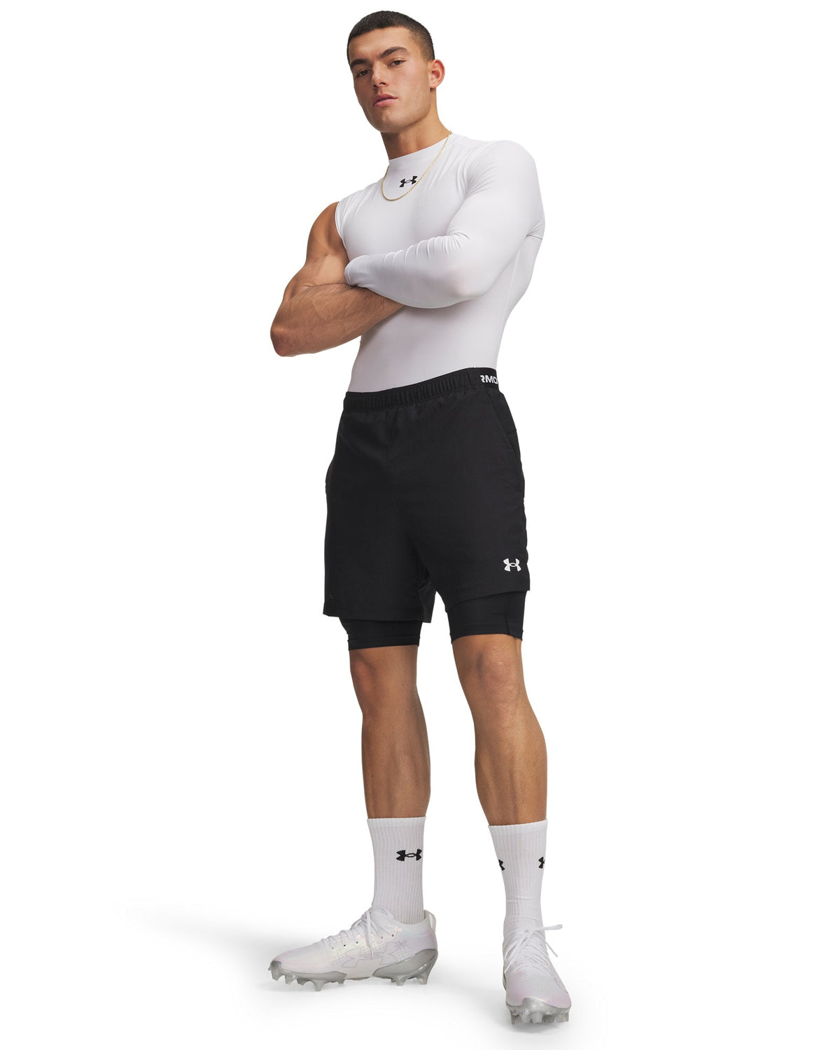 UA Vanish Woven 2.0 Men's 2-in-1 Shorts - Black