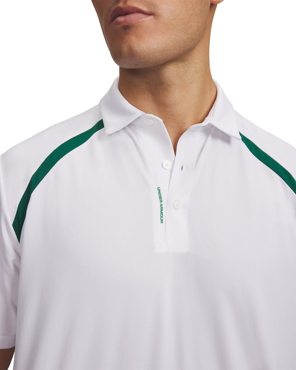 UA ArmourDry Seam Men's Polo - White