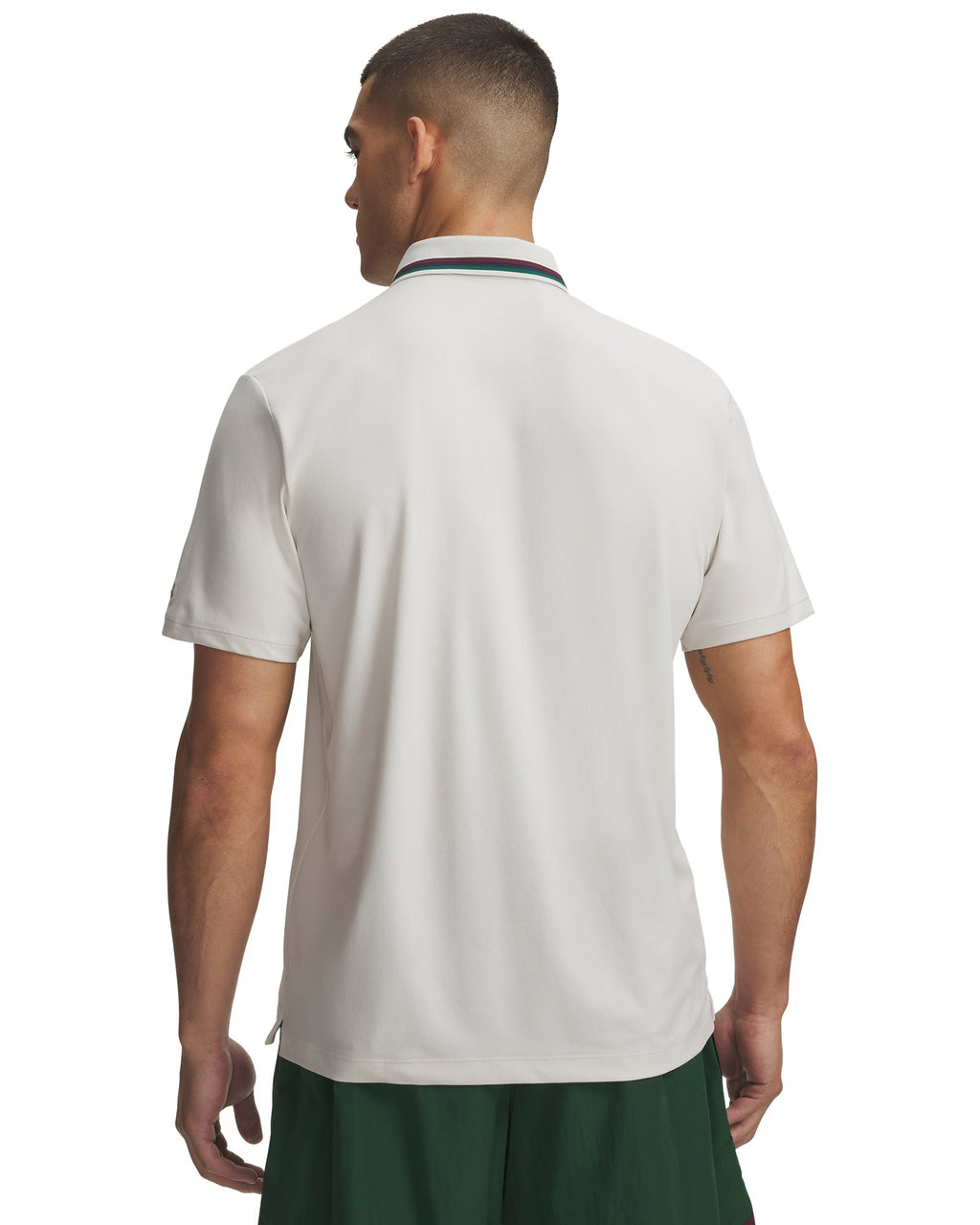 UA ArmourDry Amp Men's Polo - White