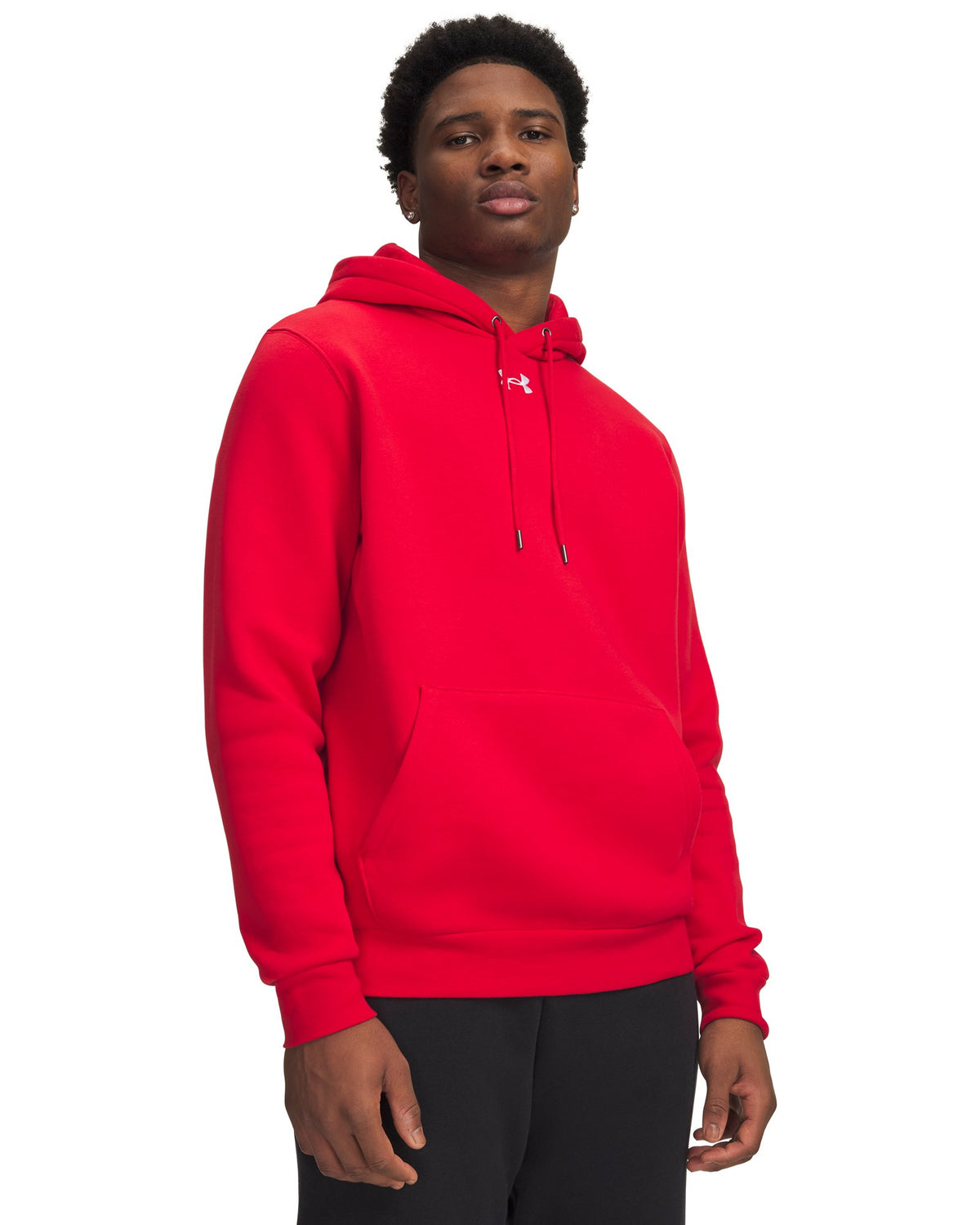 UA Icon Fleece Team Men's Hoodie - Red