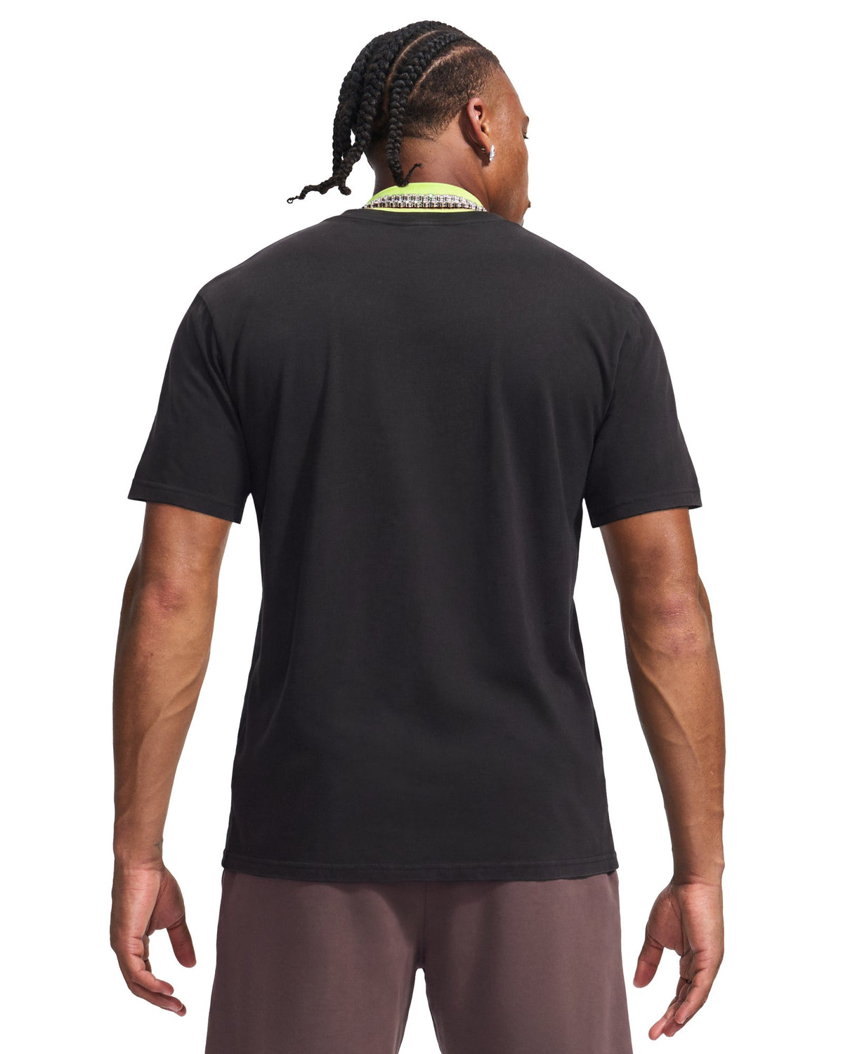 UA Heavyweight Wash Men's Oversized Short Sleeve - Black