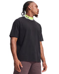UA Heavyweight Wash Men's Oversized Short Sleeve - Black