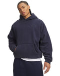 UA Icon Heavyweight Fleece Washed Men's Hoodie - Blue