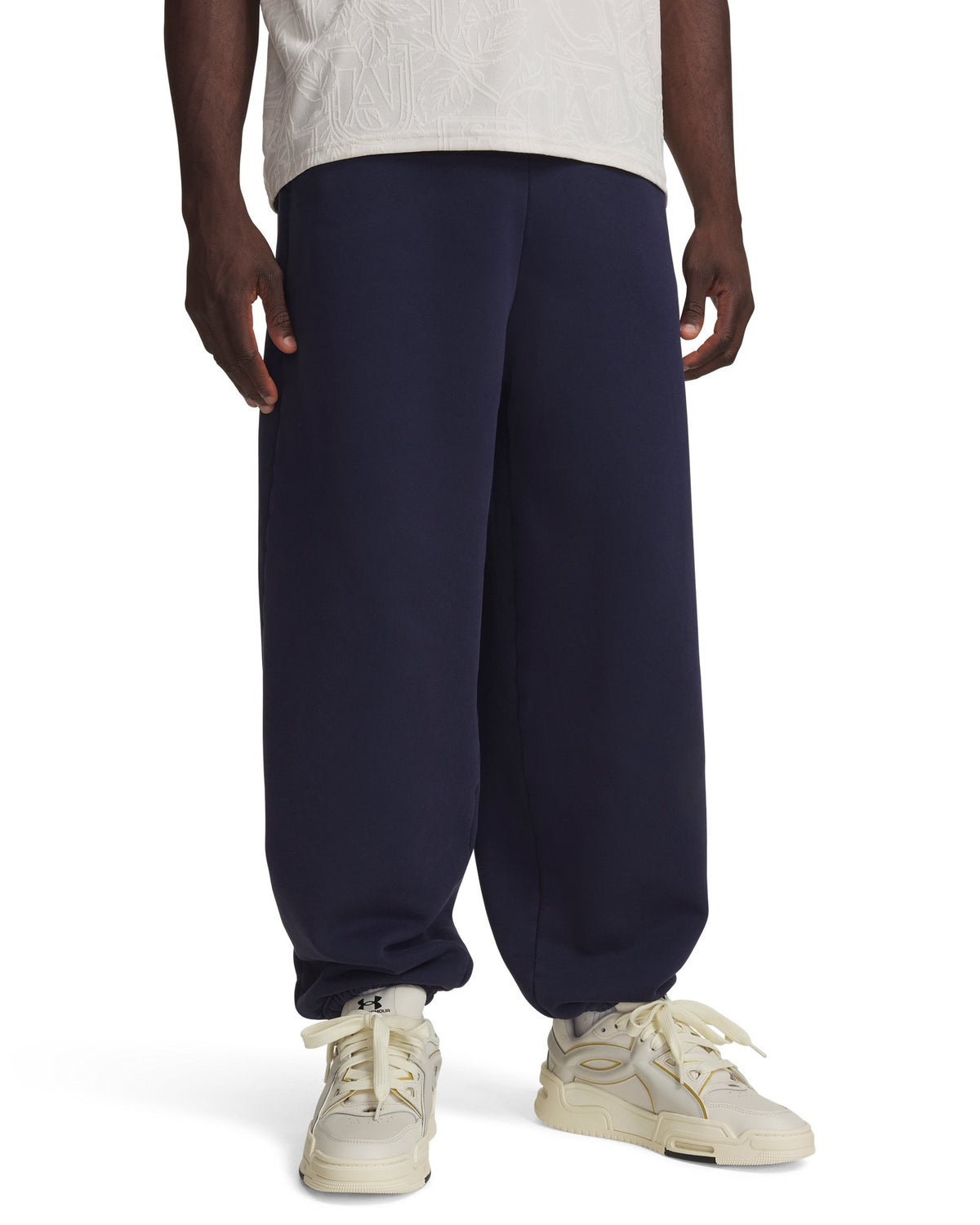 UA Icon Heavyweight Fleece Washed Men's Pants - Blue