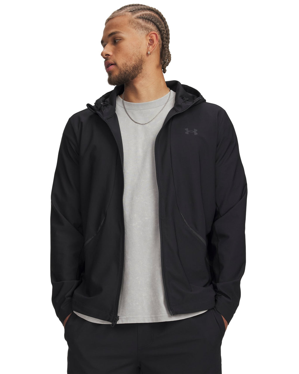 UA Unstoppable Woven Men's Jacket - Black