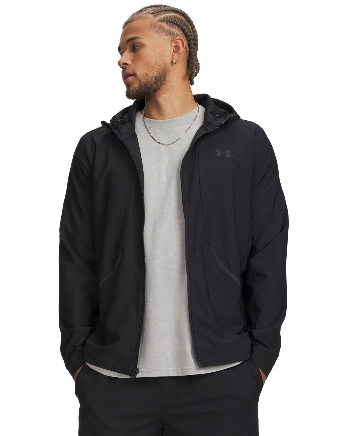 UA Unstoppable Woven Men's Jacket - Black