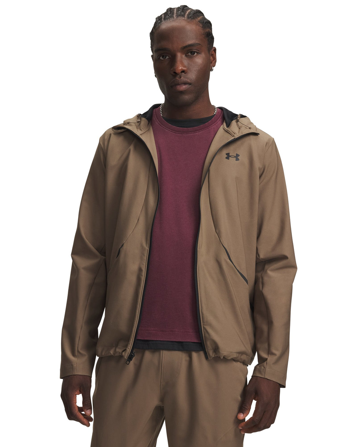 UA Unstoppable Woven Men's Jacket - Brown