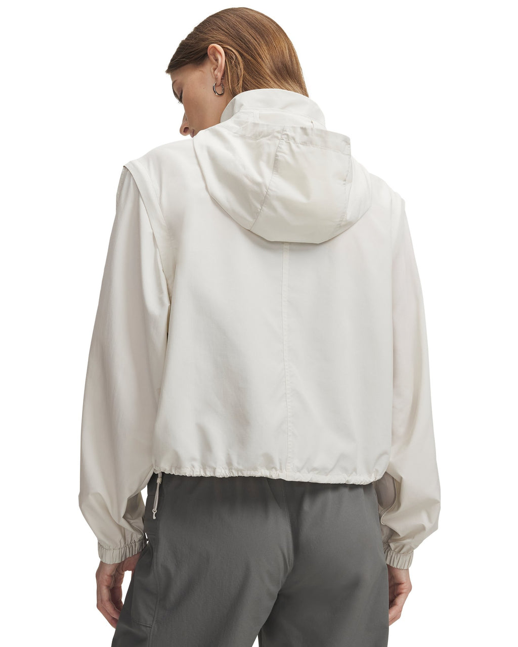 UA Explor Iso-Chill UPF Women's Hoodie - White