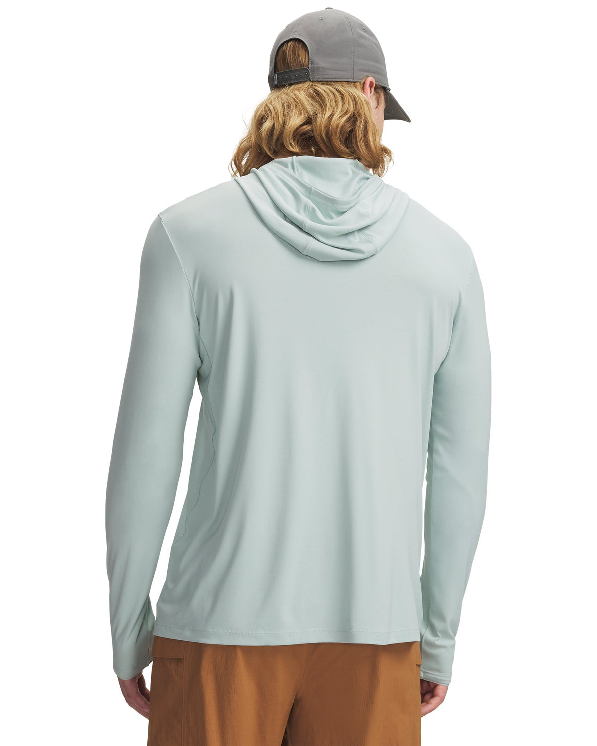 UA Explor Iso-Chill UPF Men's Hoodie - Blue