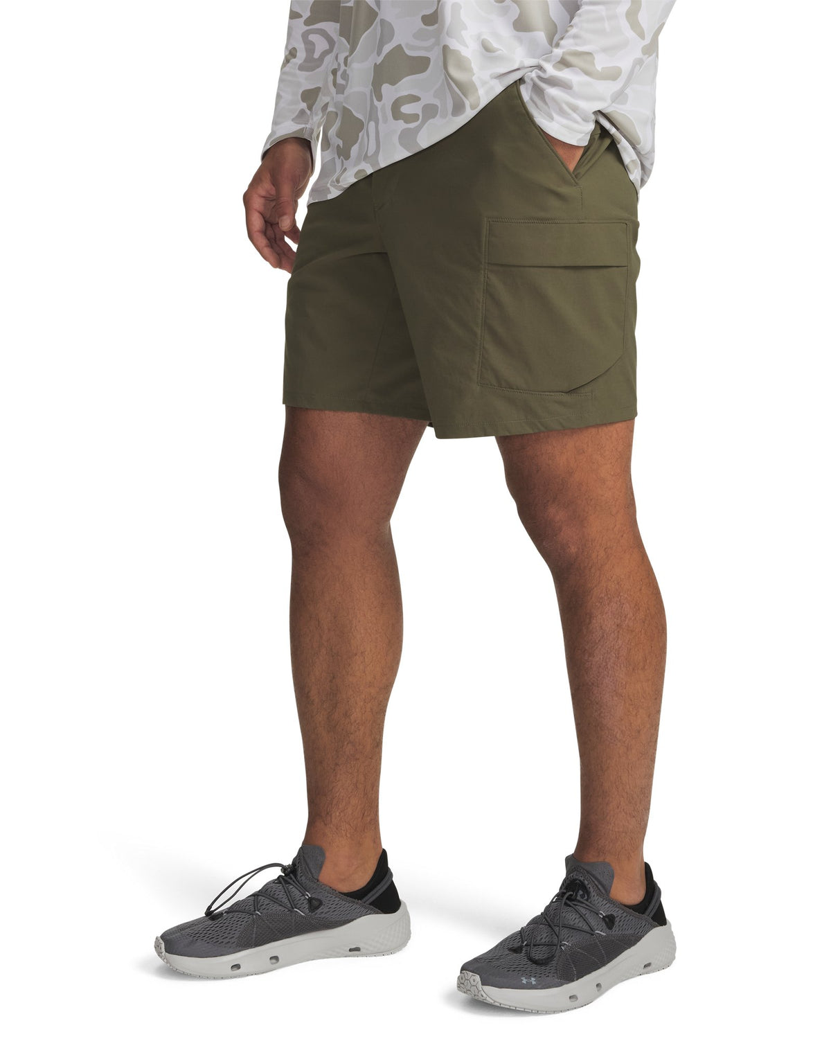 UA Fish Pro Men's Volley Shorts - Green