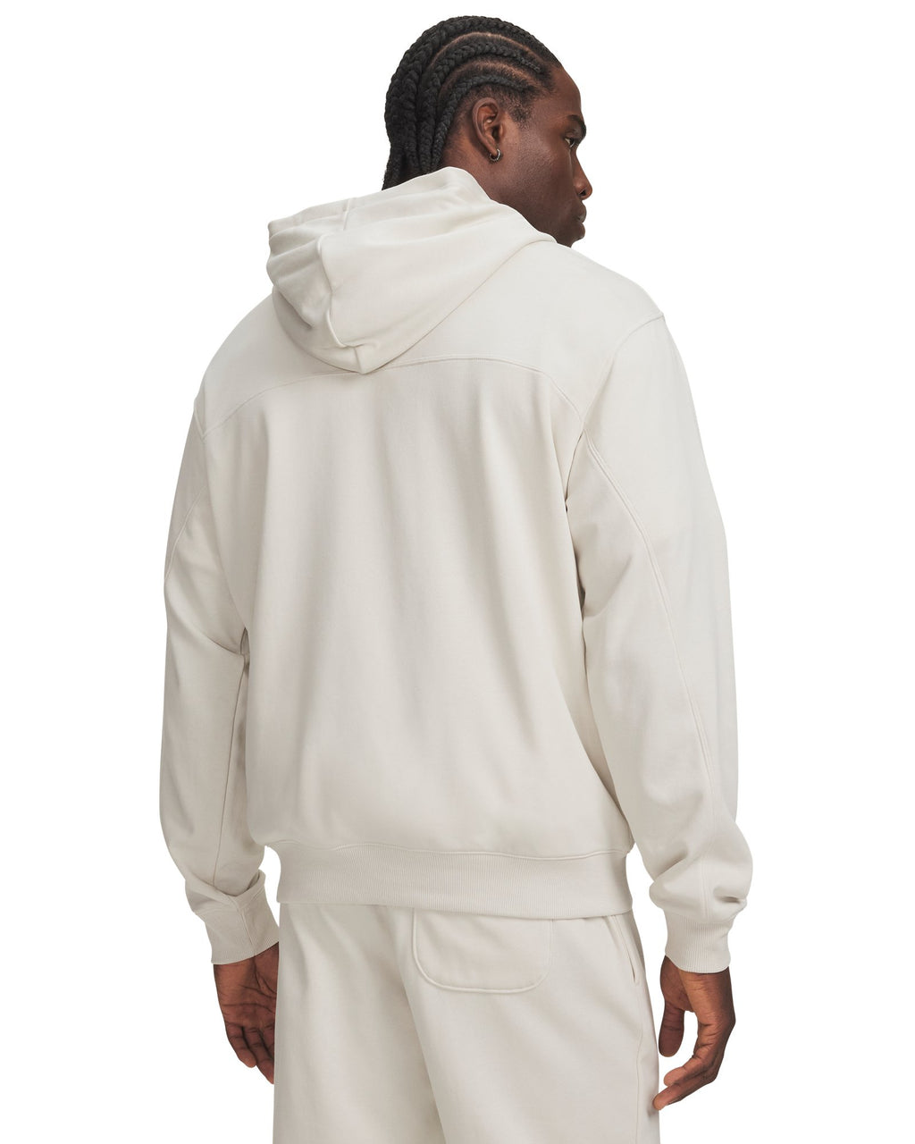 UA Rival Lightweight Graphic Men's Hoodie - White