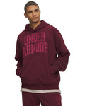 UA Rival Lightweight Graphic Men's Hoodie - Red