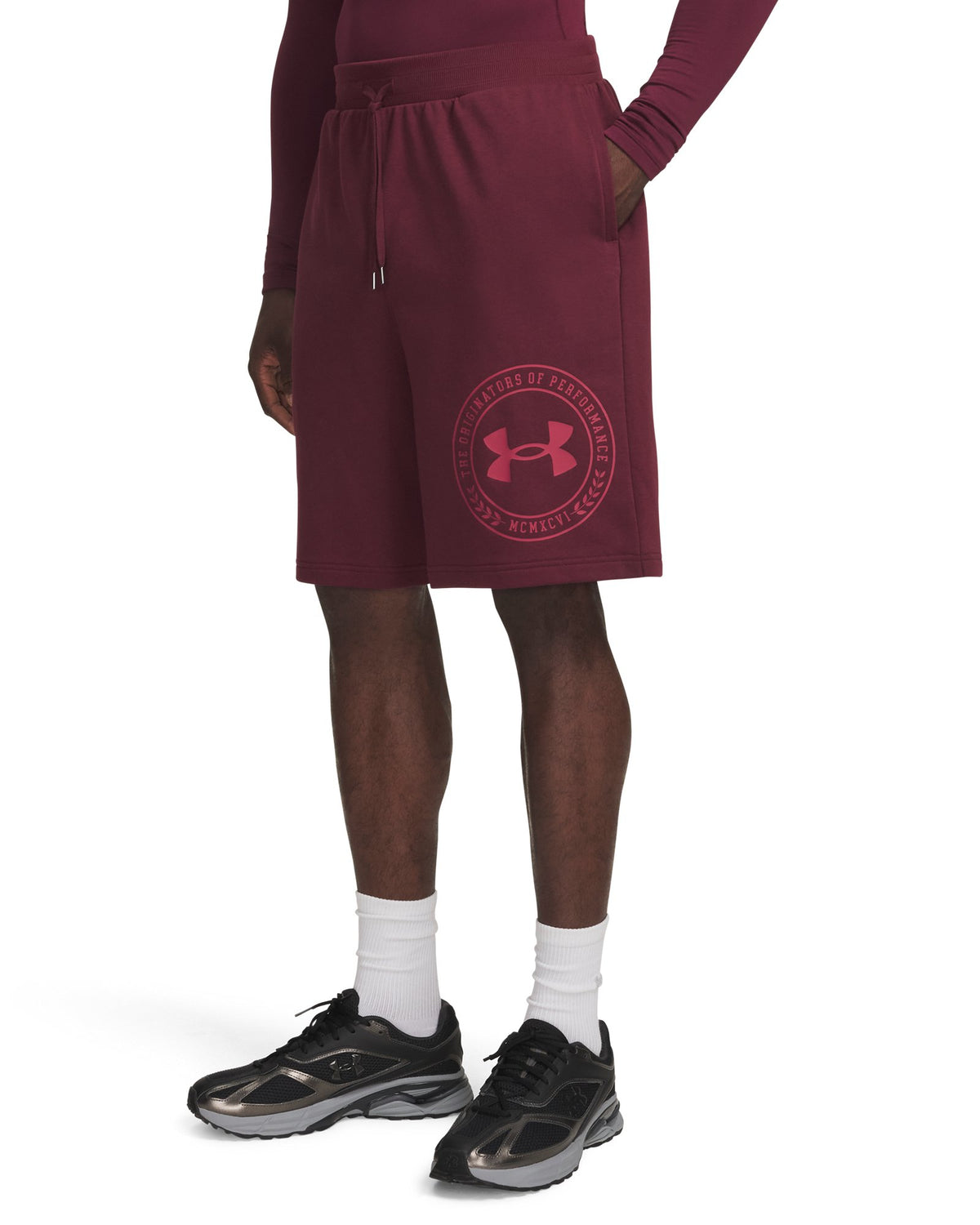 UA Rival Lightweight Graphic Men's Shorts - Red