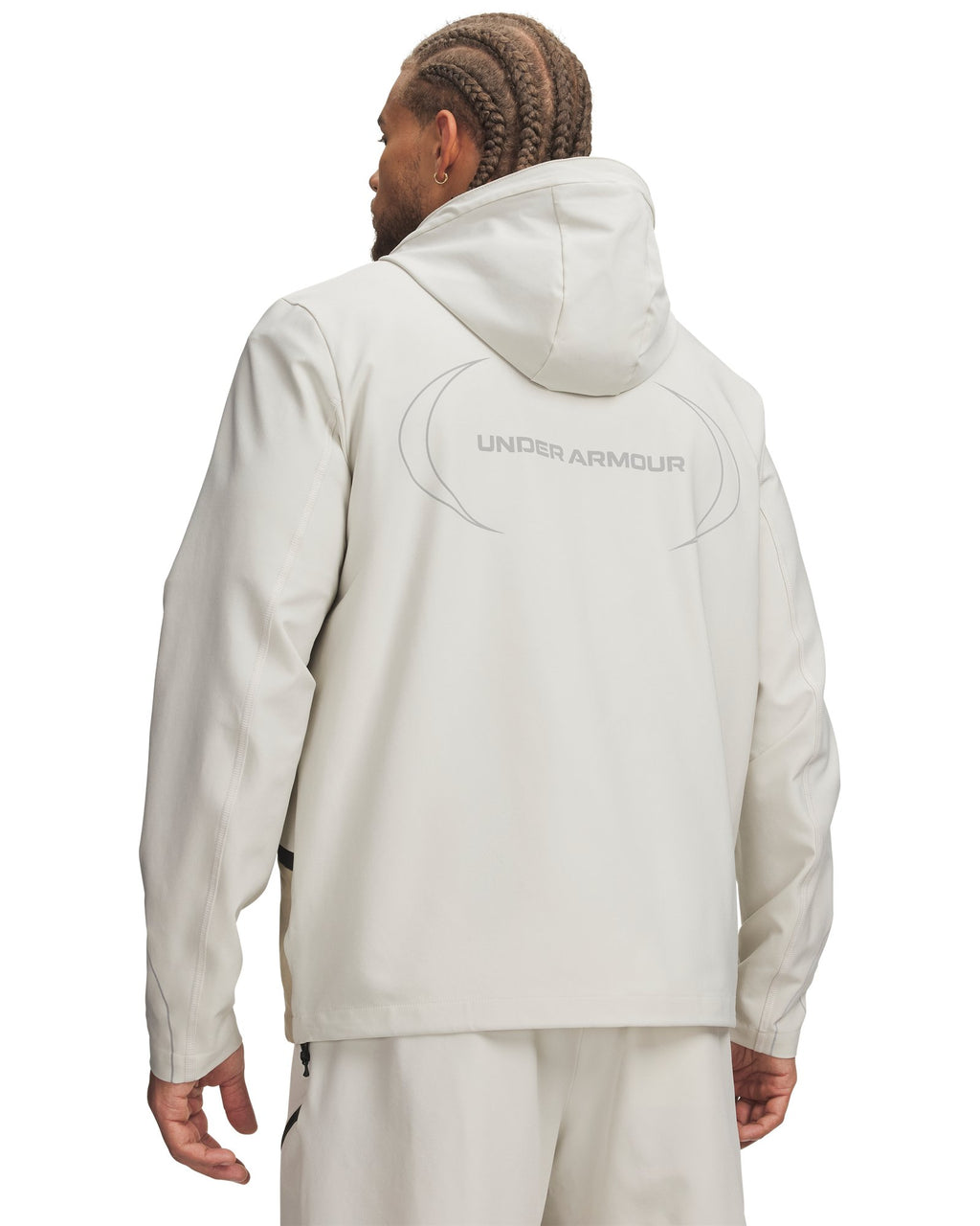 UA Unstoppable+ Woven Men's Jacket - White