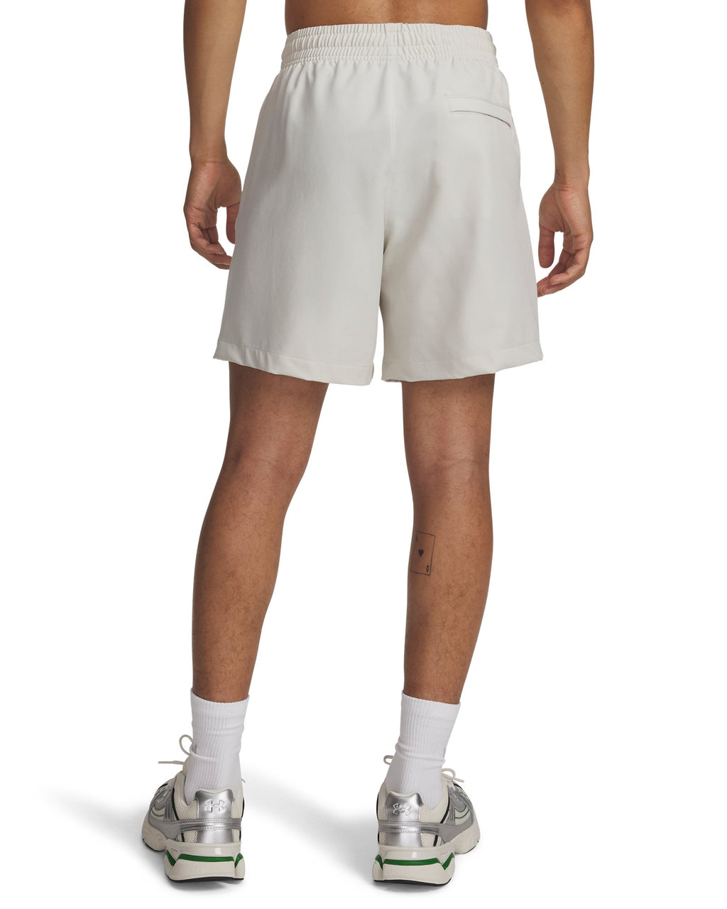 UA Unstoppable+ Woven Men's Shorts - White