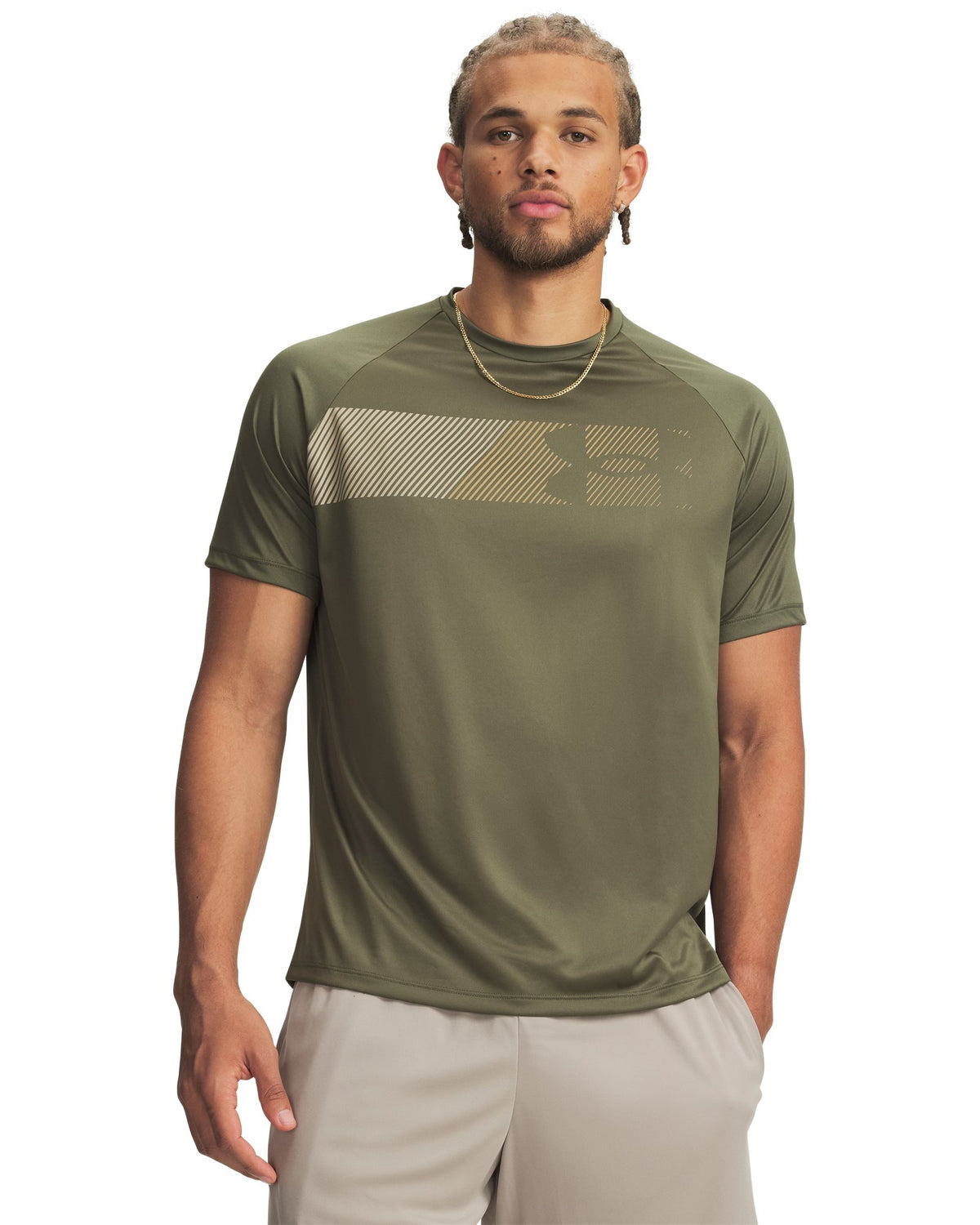 UA Tech™ Graphic Men's Short Sleeve - Green