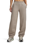 UA Icon Fleece Relaxed Women's Pants - Brown