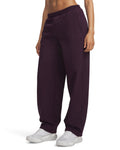 UA Icon Fleece Relaxed Women's Pants - Purple