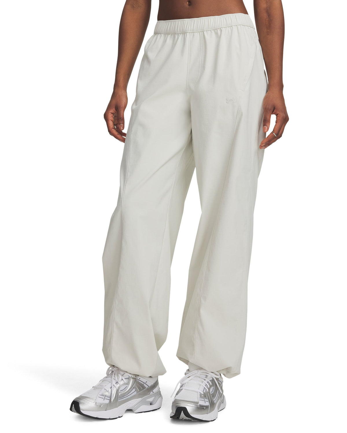 UA Unstoppable Woven Women's Pants - White