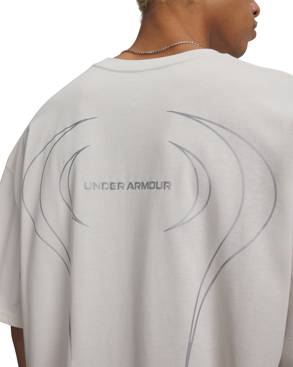 UA Unstoppable+ Heavyweight Men's Short Sleeve - White
