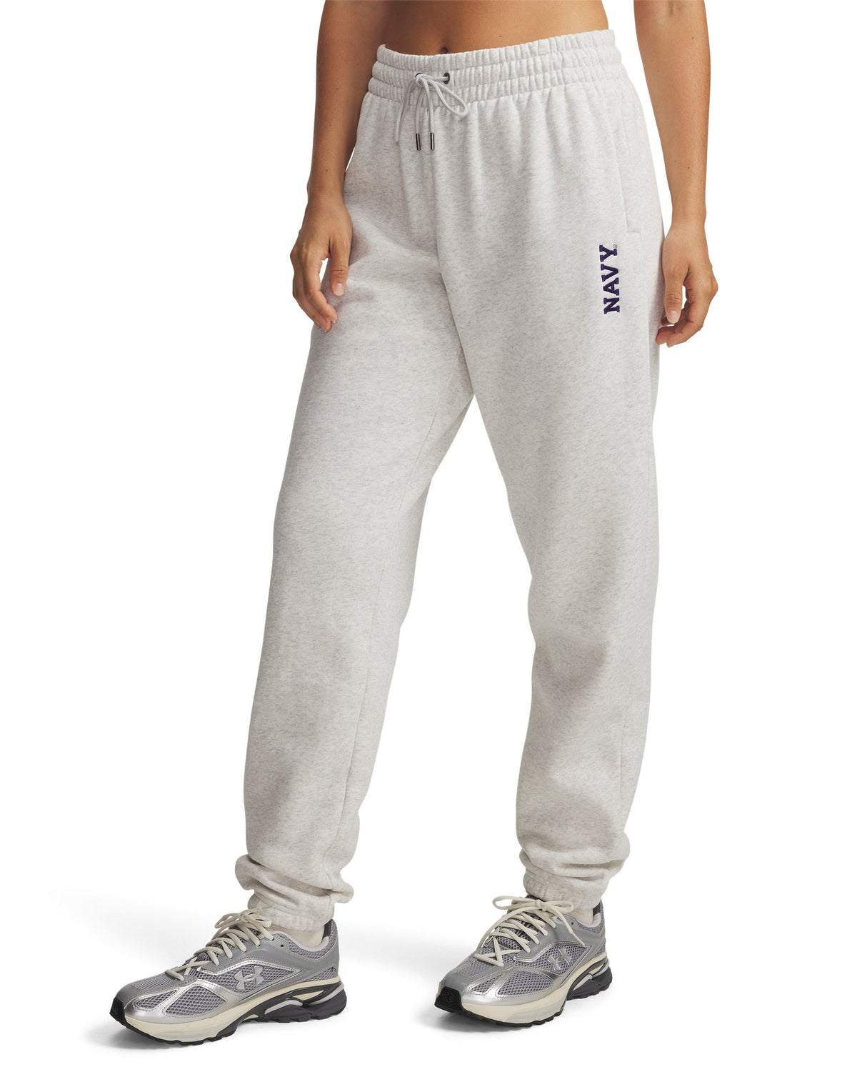 UA Icon Fleece Collegiate Women's Puddle Pants - Gray