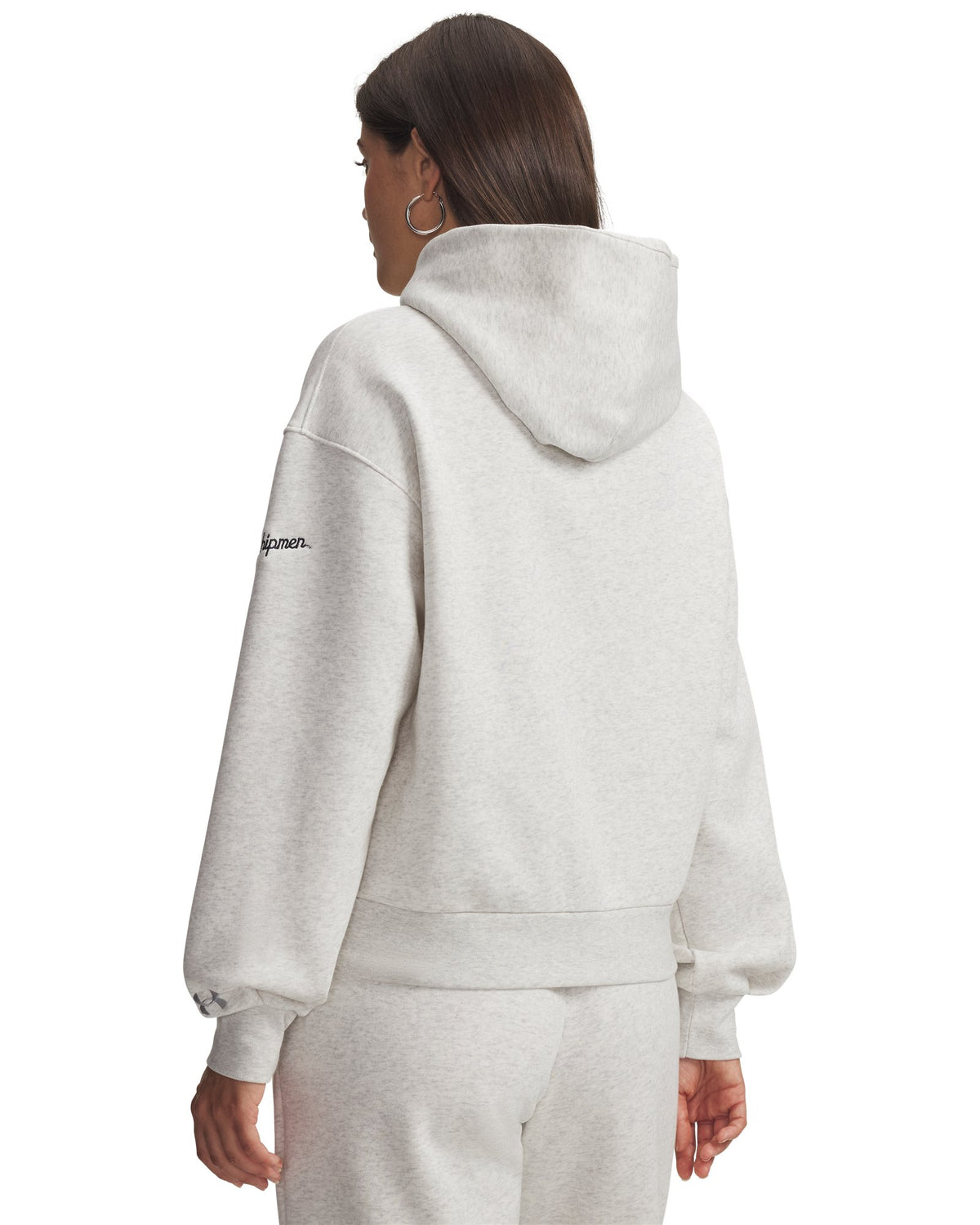 UA Icon Fleece Collegiate Women's Hoodie - Gray