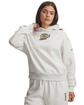 UA Icon Fleece Collegiate Women's Hoodie - Gray