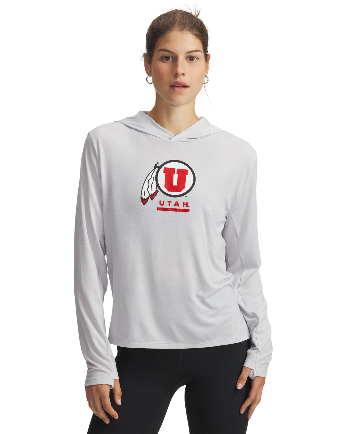 UA Breezy Collegiate Women's Hoodie - Gray