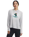 UA Breezy Collegiate Women's Hoodie - Gray