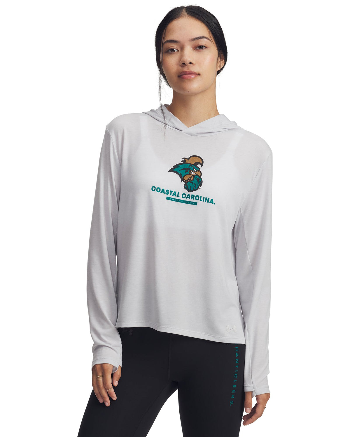 UA Breezy Collegiate Women's Hoodie - Gray