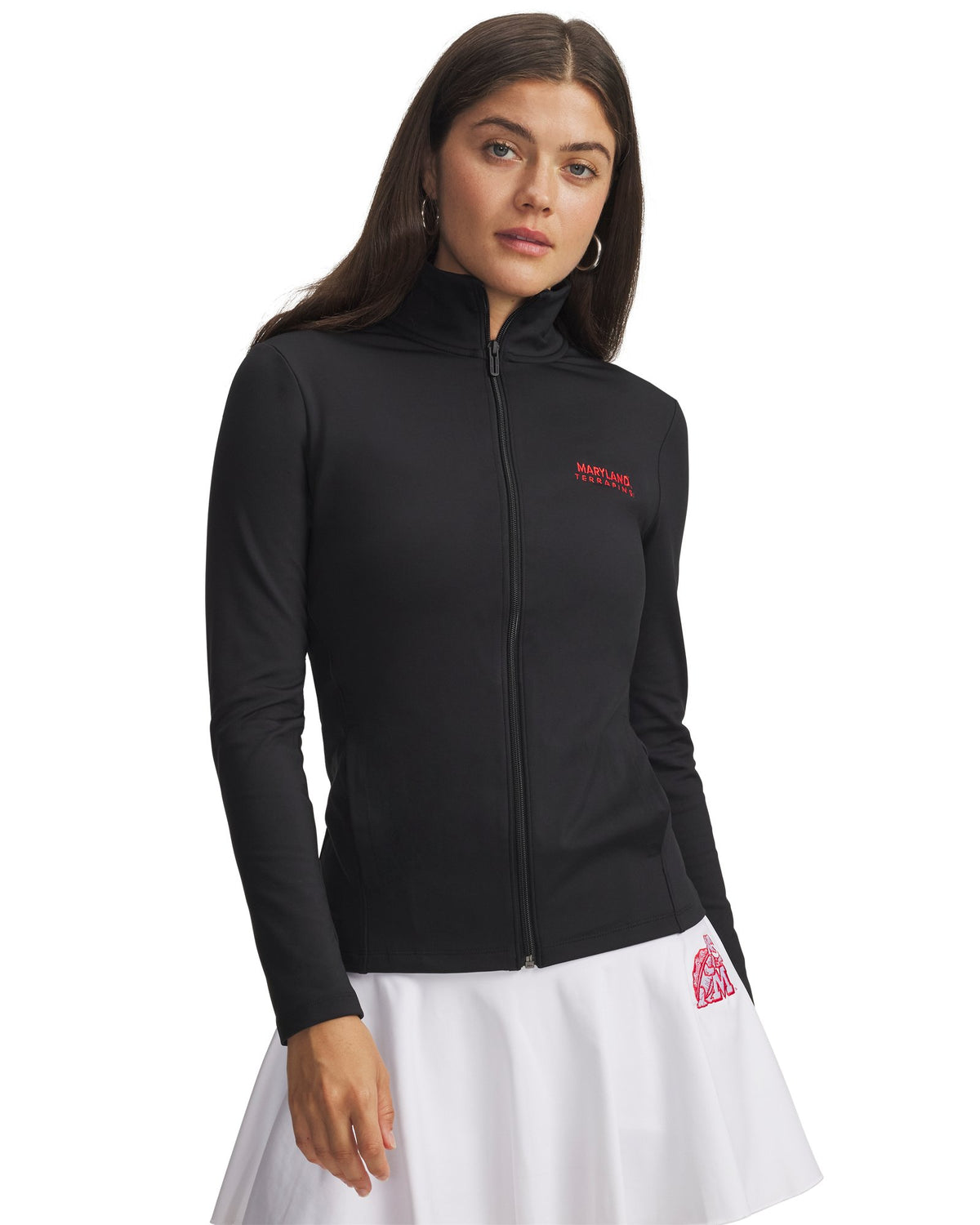 UA Motion Collegiate Women's Full Zip - Black