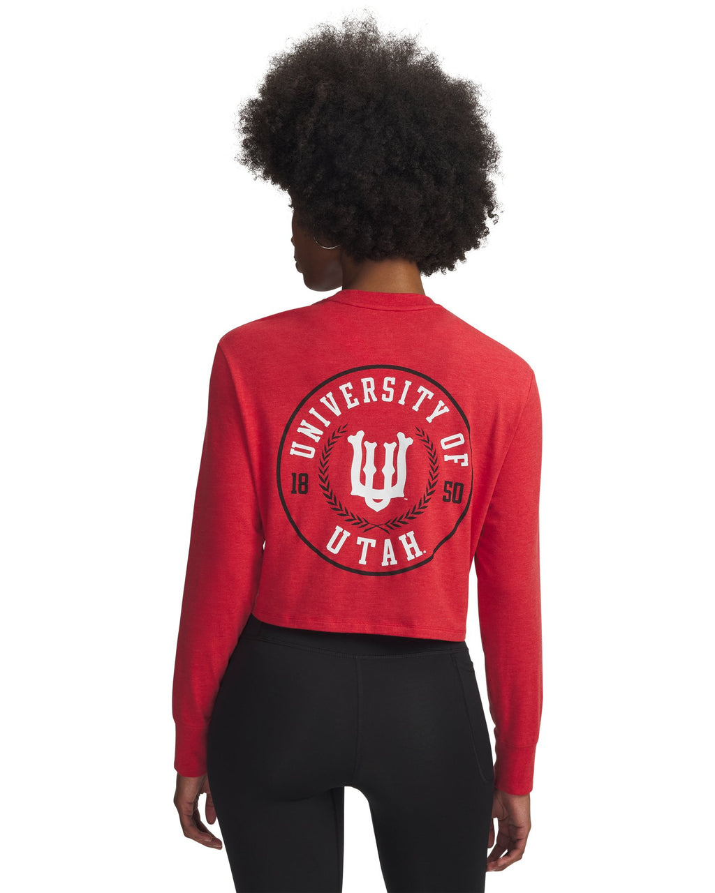 UA Icon Collegiate Women's Long Sleeve - Red