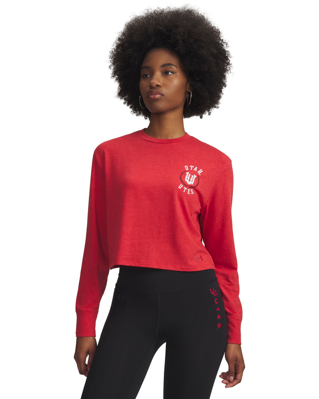 UA Icon Collegiate Women's Long Sleeve - Red