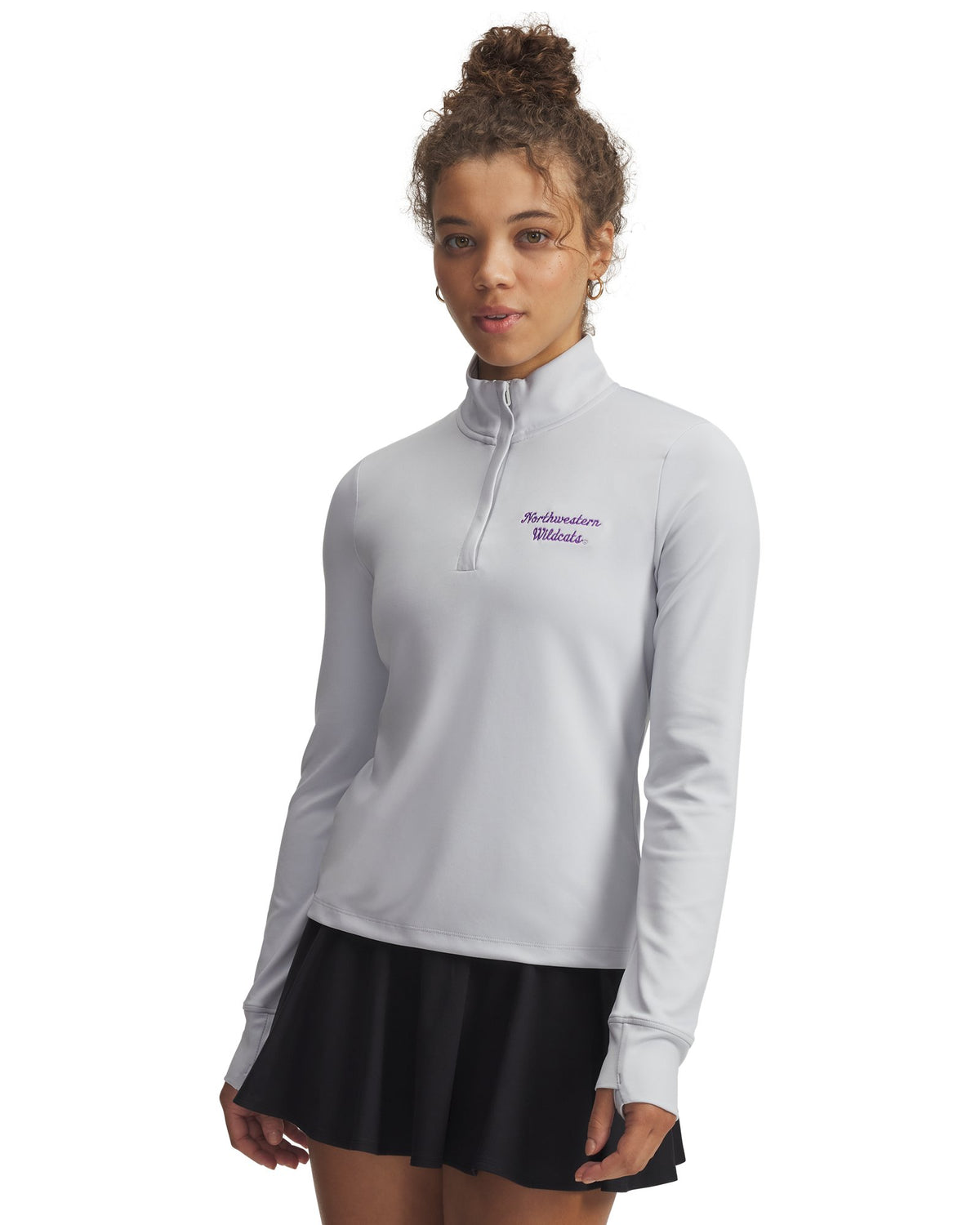 UA Motion Collegiate Women's ¼ Zip - Gray