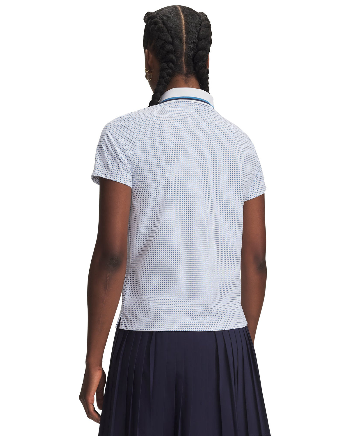 UA ArmourDry Printed Women's Polo - White