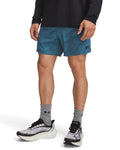 UA Vanish Woven 2.0 Printed Men's 6" Shorts - Blue